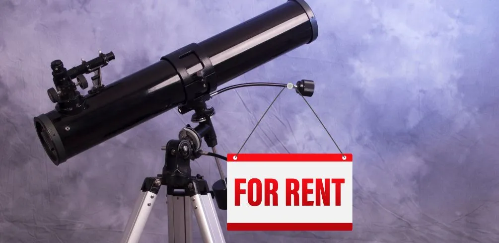 Can You Rent Telescopes? (We Compared Prices)